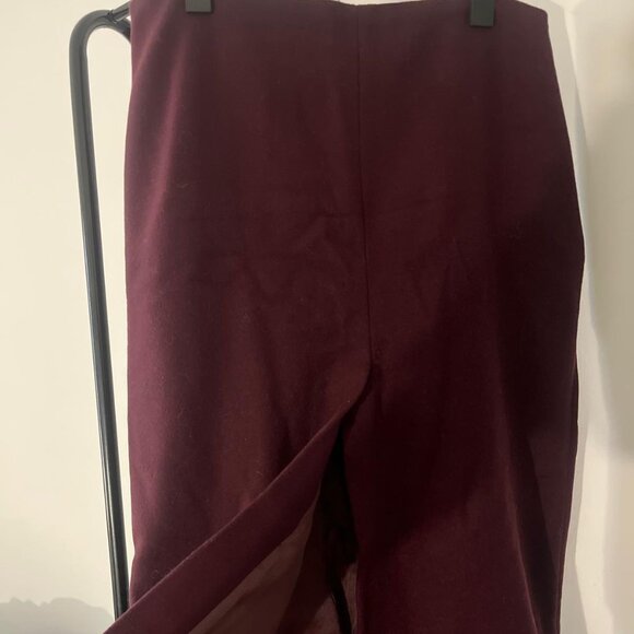 Mango - Italian Wool with Slit - Purple Size 8 - Picture 5 of 5